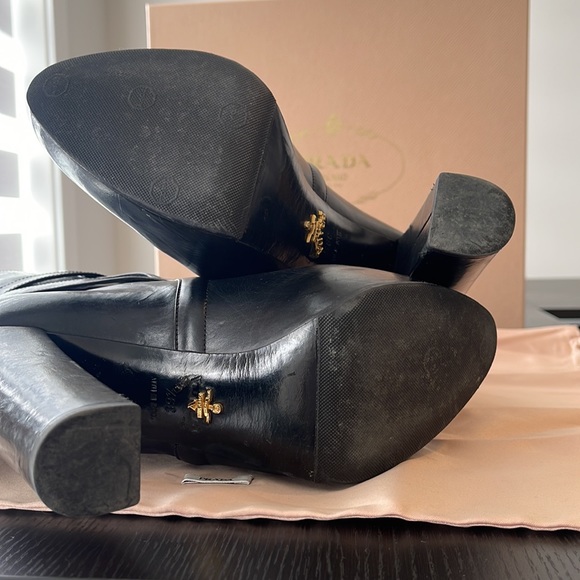 PRADA boots size 39.5 - Picture 4 of 11